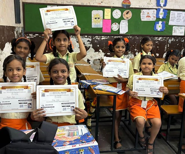 Children smiling – Mission Vikas community